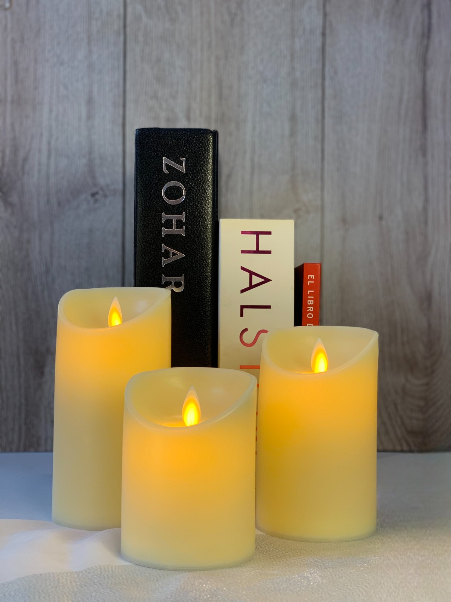 SET DE VELAS NATURALES ARTIFICIALES 