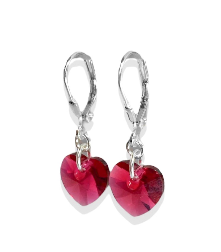 AROS CRISTAL BRISURA SW 10MM BORDO PLATA 925