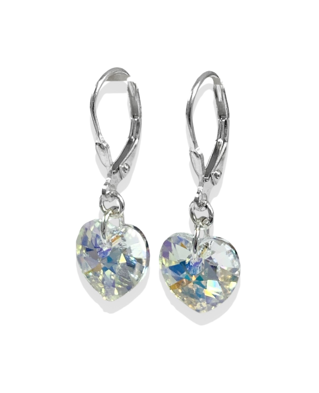 AROS CRISTAL BRISURA SW 10MM AURORA BOREAL PLATA 925