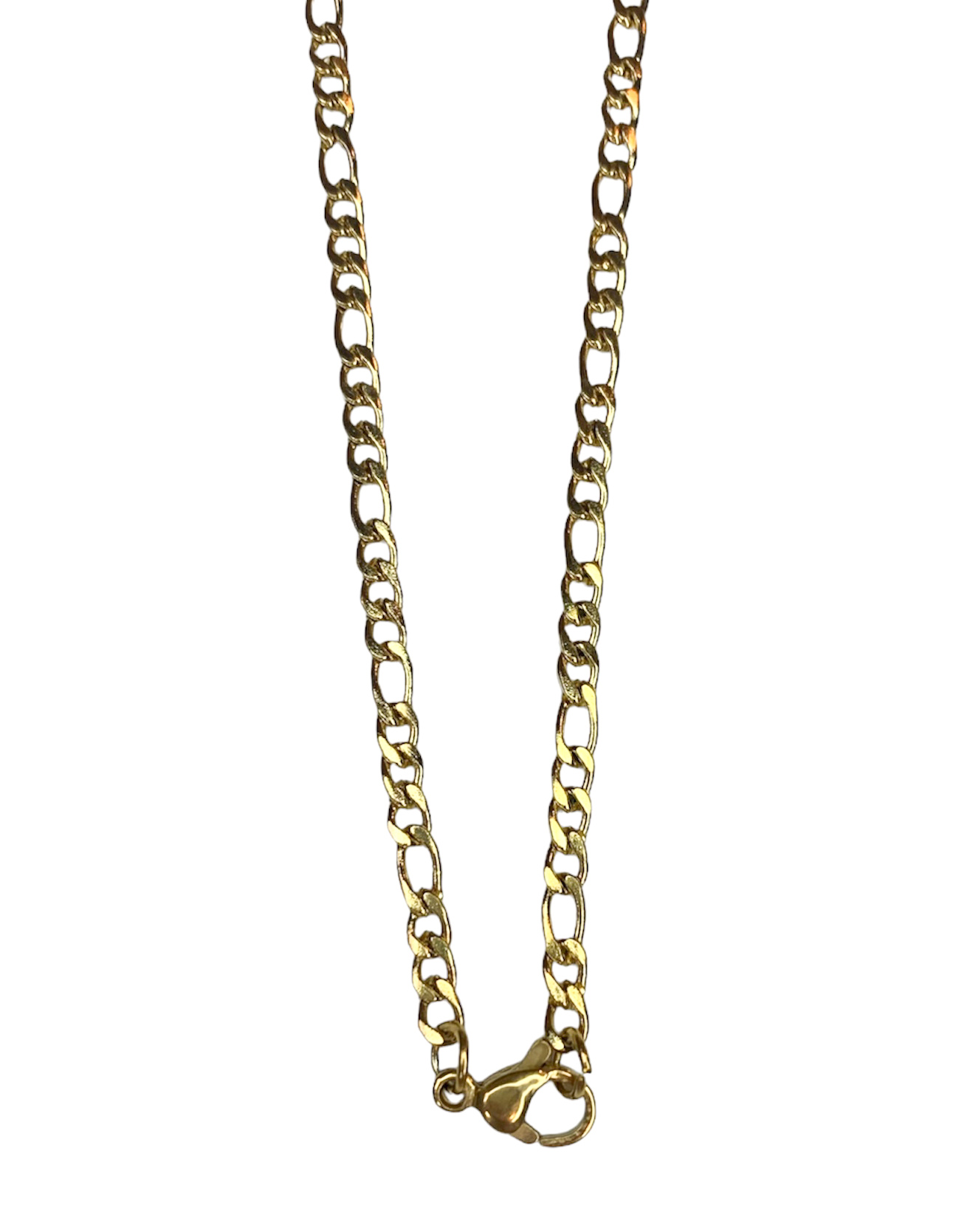 CADENA 3X1 FINA AC DORADO 40CMS