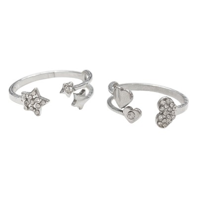 ANILLOS C PIEDRITAS REGULABLE AC QUIRURGICO 