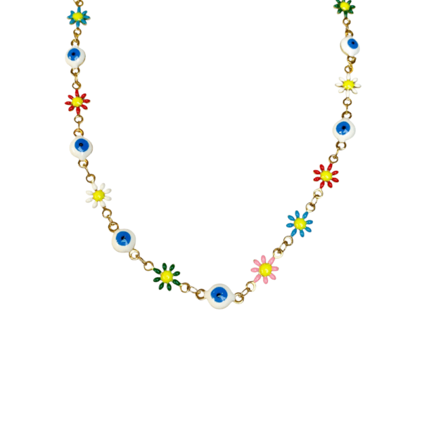 COLLAR MARGARITAS Y OJITOS