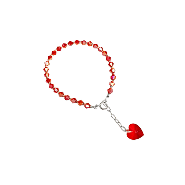 PULSERAS FINAS CRISTAL CON DIJE - Image 2
