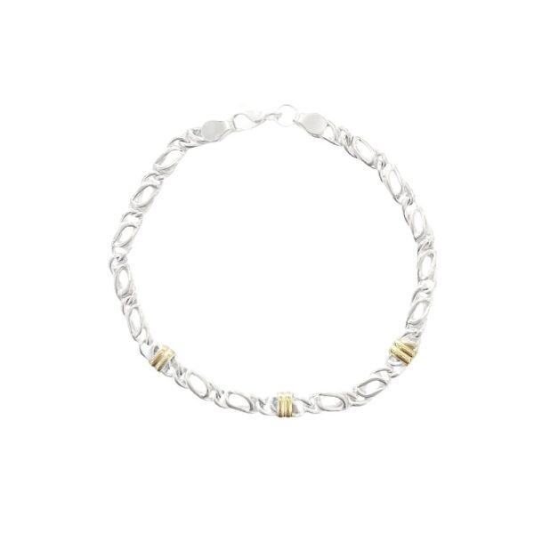 PULSERA ESLABON ENLAZADO MED