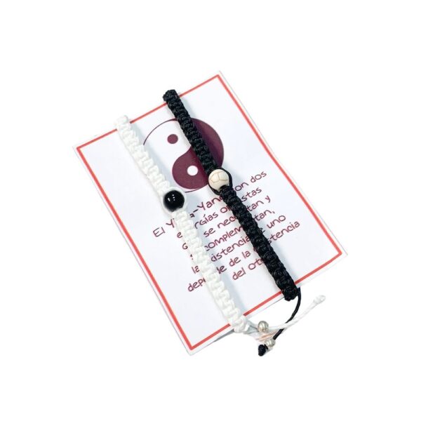 PULSERA MACRAME YIN YANG