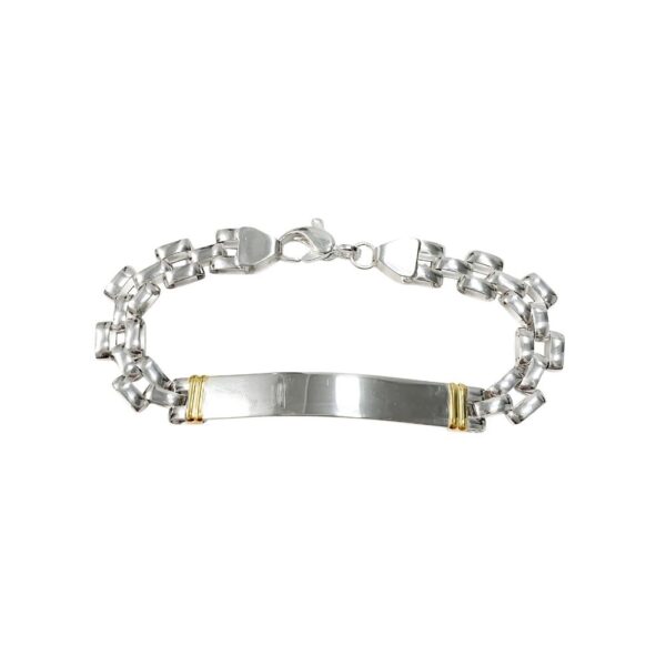 PULSERA TRIPLE ESLABON IDENTIDAD