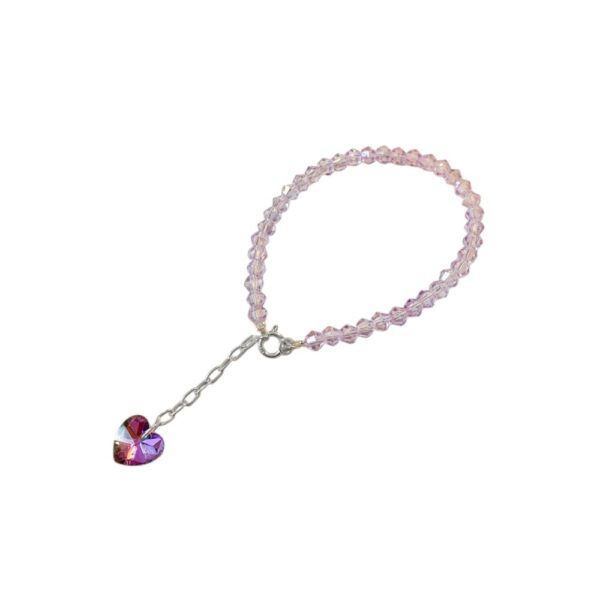PULSERA LISA CON DIJE CORAZÓN - Image 3