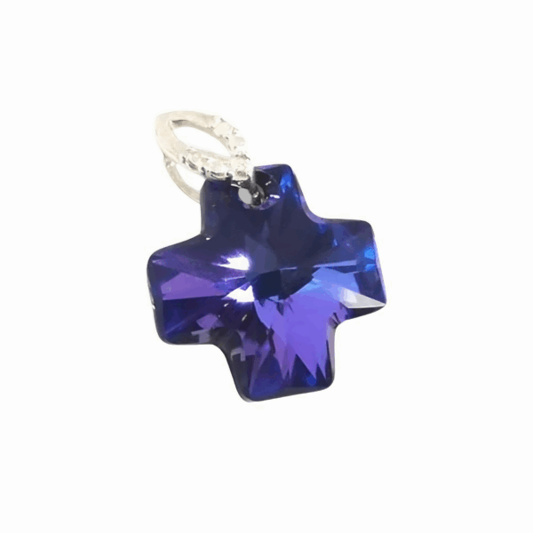 DIJES CRUZ CRISTAL GRANDE 20MM