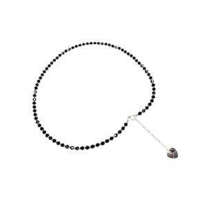 COLLAR CRISTAL  CON DIJE 45CM
