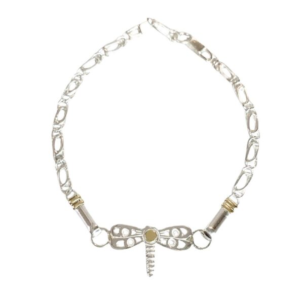 PULSERA FINA ESL OVALADO LIBELULAR