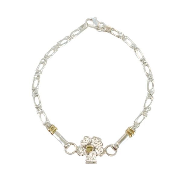 PULSERA FINA ESL OVALADO ARBOL DE LA VIDA