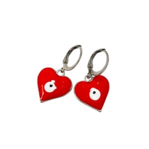ARGOLLITAS CON DIJE CORAZÓN Y OJO TURCO
