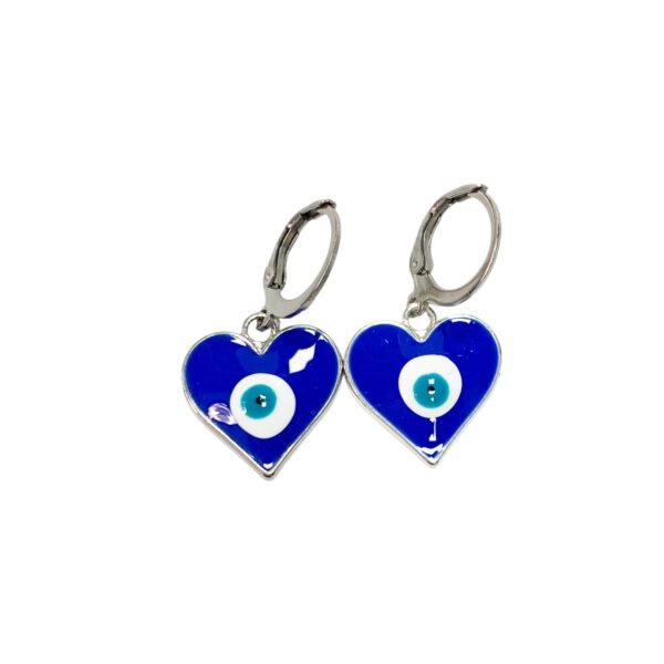 ARGOLLITAS CON DIJE CORAZÓN Y OJO TURCO - Image 3