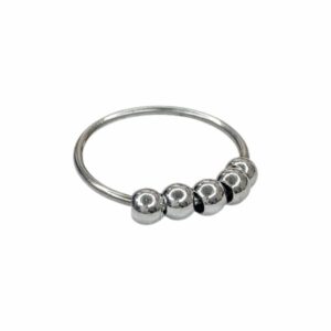 ANILLO CON BOLITAS