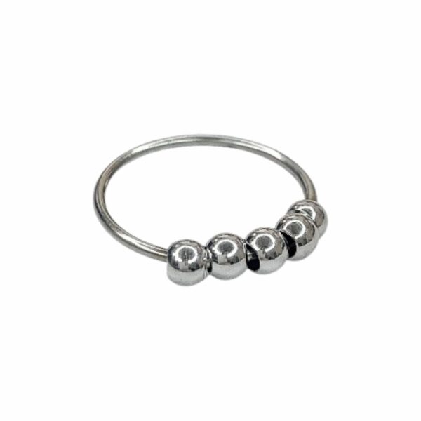 ANILLO CON BOLITAS