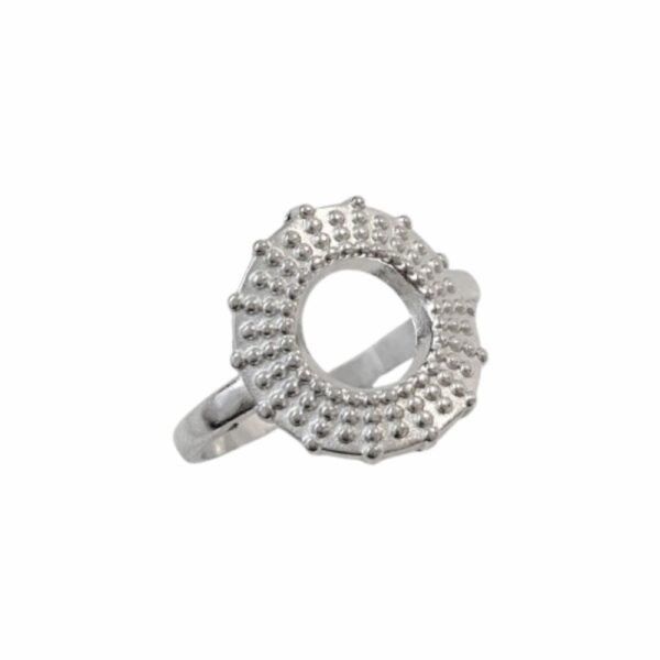 ANILLO CIRCULO CALADO