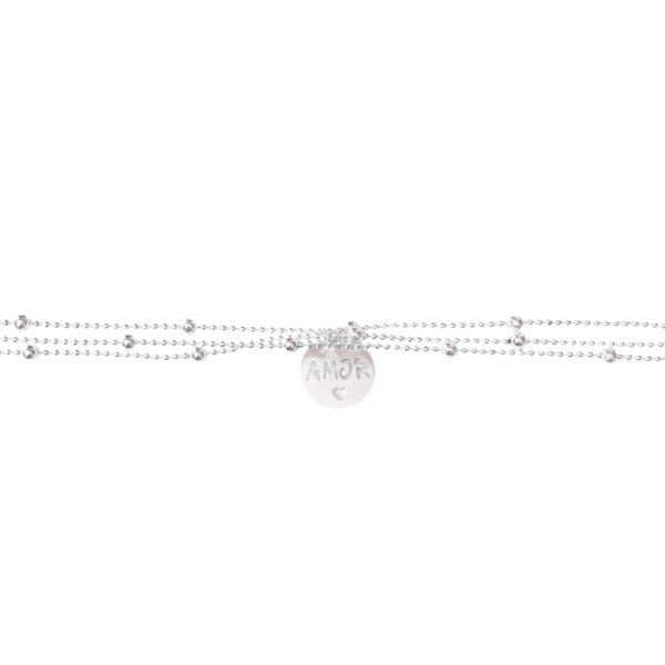 PULSERA TRIPLE CON DIJE  MANDALA