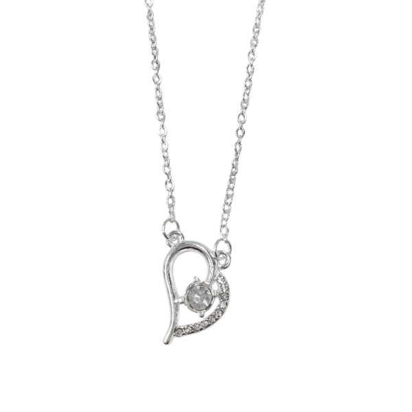 COLLAR CORAZÓN CALADO