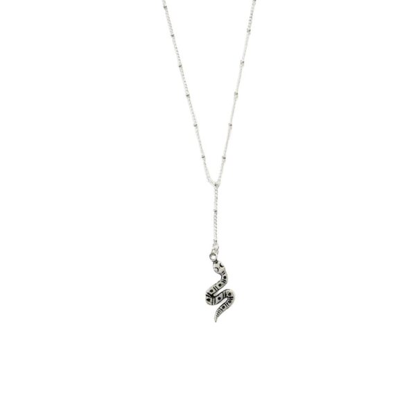 COLLAR VICHA CON CADENA BOLITAS