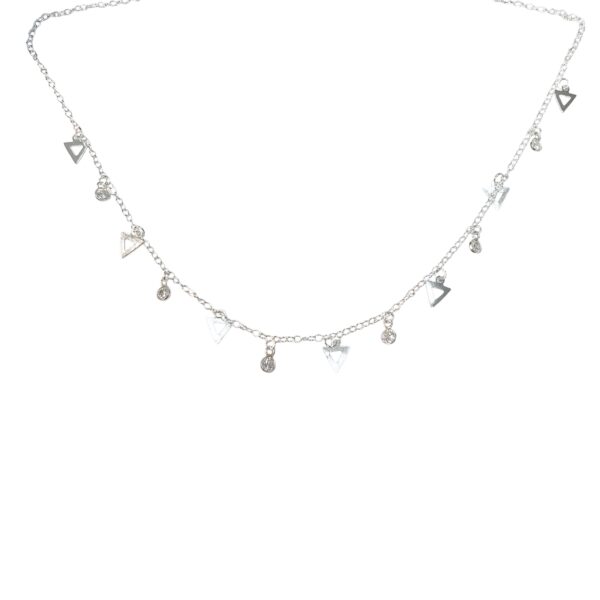 COLLAR TRIANGULITOS Y PIEDRAS - Image 2