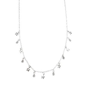 COLLAR ESTRELLITAS Y PIEDRITAS