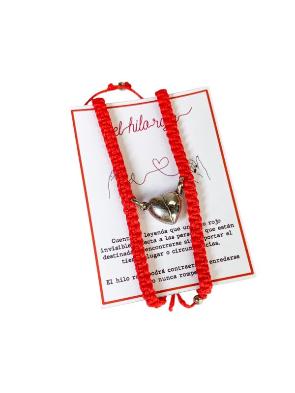 PULSERAS IMAN CORAZÓN