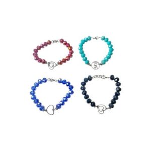 PULSERA CRISTAL 8MM CON DIJE