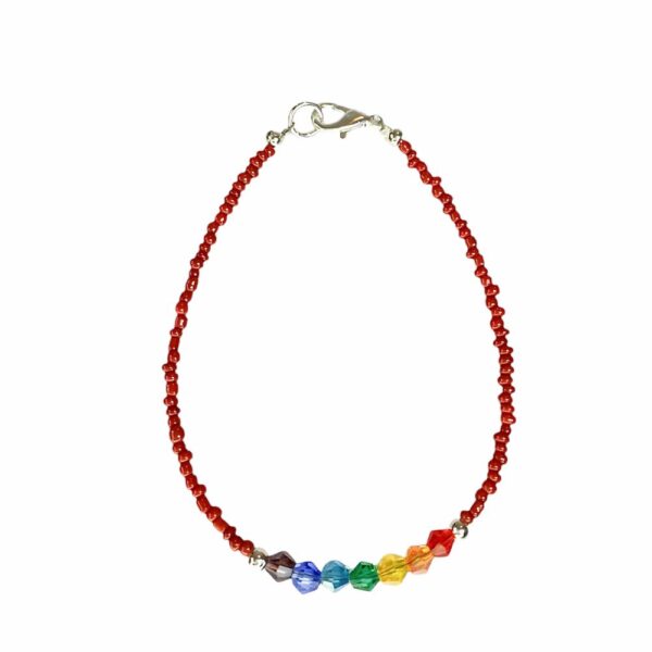 PULSERA MOSTACILLA CON 7 CHAKRAS/CRISTAL