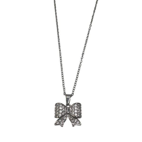 COLLAR MOÑO CON BRILLO AC C