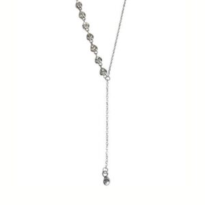 COLLAR CON CORAZONCITOS CON PIEDRAS AC C
