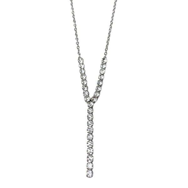 COLLAR  CON PIEDRITAS COLGANTES AC C