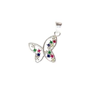 DIJE MARIPOSA COLORES PL