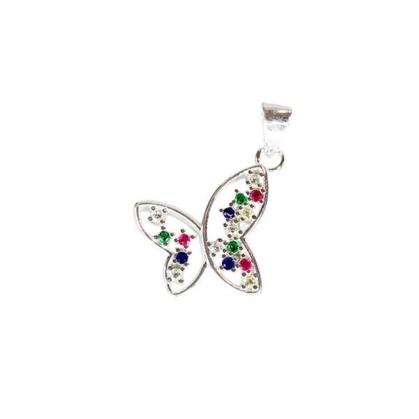 DIJE MARIPOSA COLORES PL