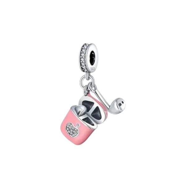CHARMS HEADPOHONES ROSA