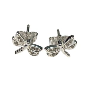 AROS LIBELULA CON CIERRE MARIPOSA