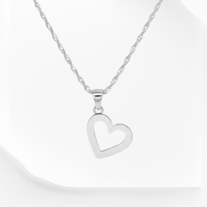 DIJE FIGURA CORAZÓN X1
