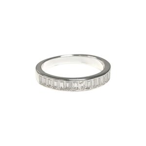 ANILLO  MEDIO SIN FIN BAGUETTE