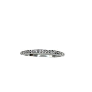 ANILLO MEDIO SIN FIN FINITO BLANCO