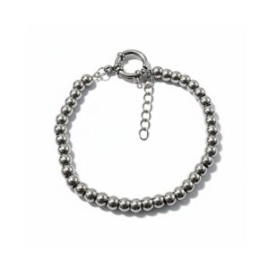 PULSERA BOLITAS MEDIANA CON CIERRE MARINERO