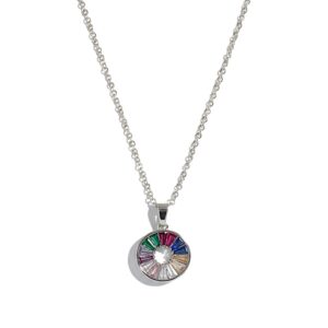 COLLAR CIRCULO CON PIEDRITAS