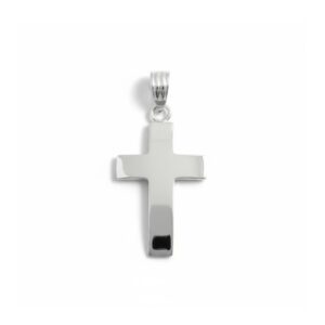 DIJE CRUZ CHICA PLATA