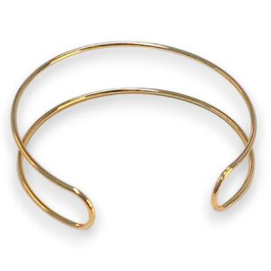 BRAZALETE DOBLE DORADO