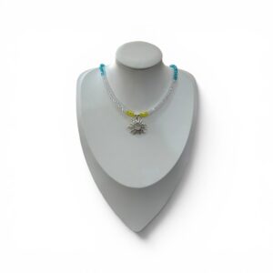 COLLAR CRISTAL ARGENTINA CON DIJE SOL