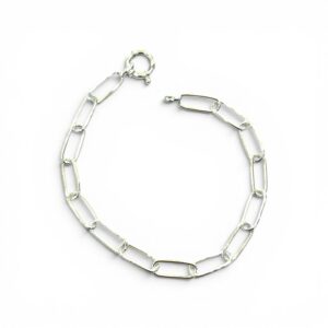 PULSERA ESLABON OVAL CHICO FINO 19M