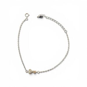 PULSERA ROSA Y CORAZON MICROPAVE