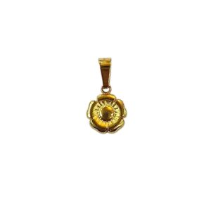 DIJE MINI FLOR O AVION DORADO
