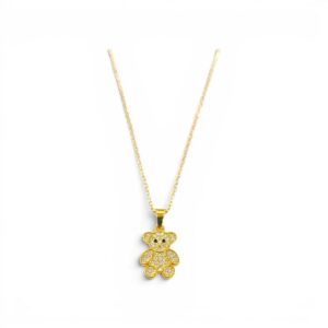 COLLAR FINO OSITO DORADO