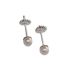 ARO PERLA ROSCA 4MM