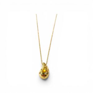 COLLAR DIJE GOTA CON PIEDRAS