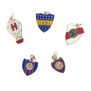 ESCUDO DE FUTBOL ESMALTADO GRANDE